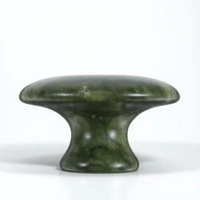 Spa Wellness Massage - Mushroom Shaped Jade Massage Stone Smooth