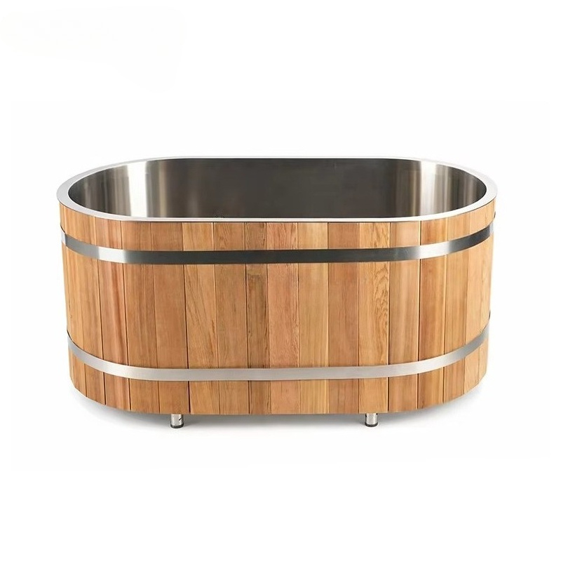 Wellness Spa With Hotel - Luxury Stainless Steel Cold Plunge Ice