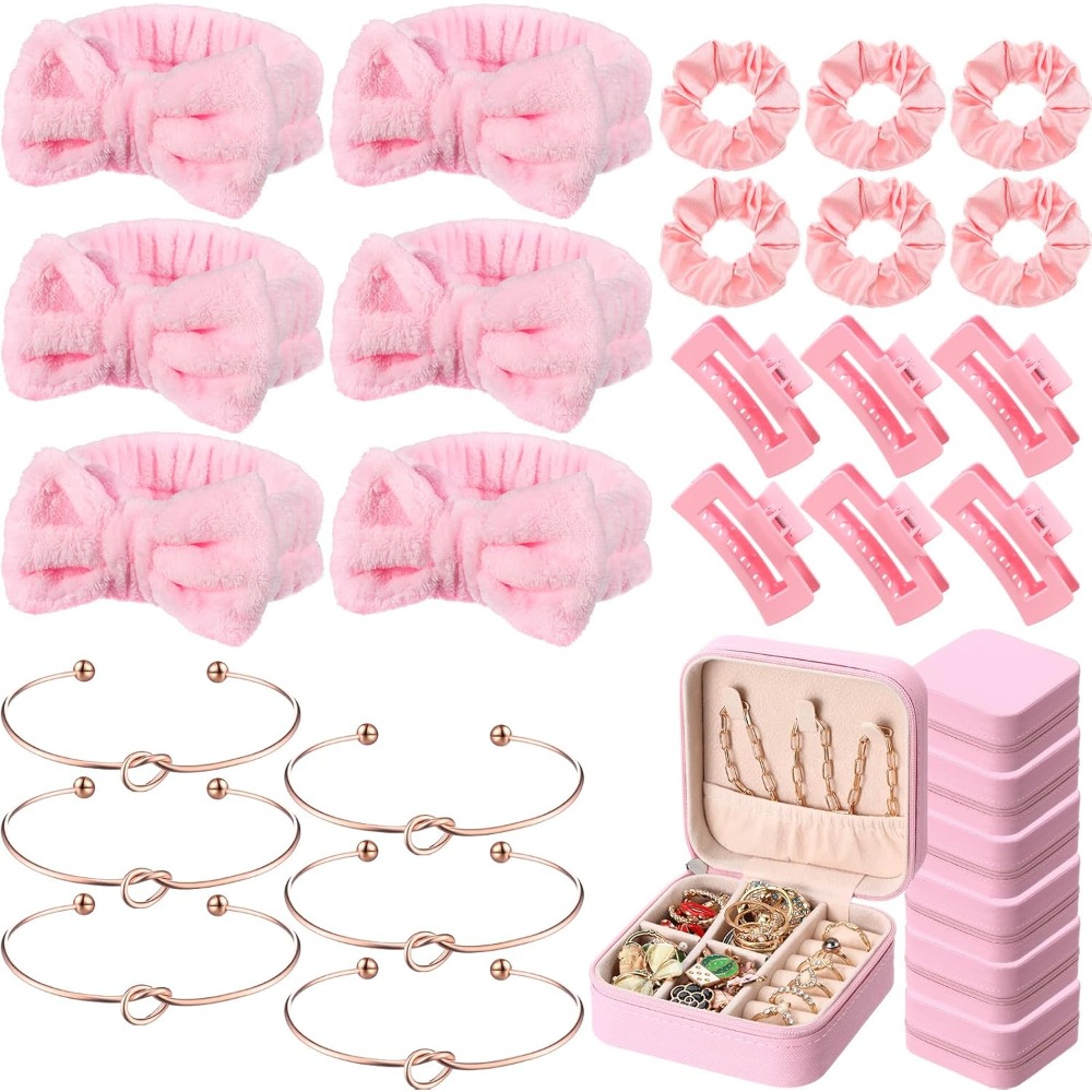 2-12 Sets Pink Fabric Spa Brid - W Spa & Wellness recension och pris
