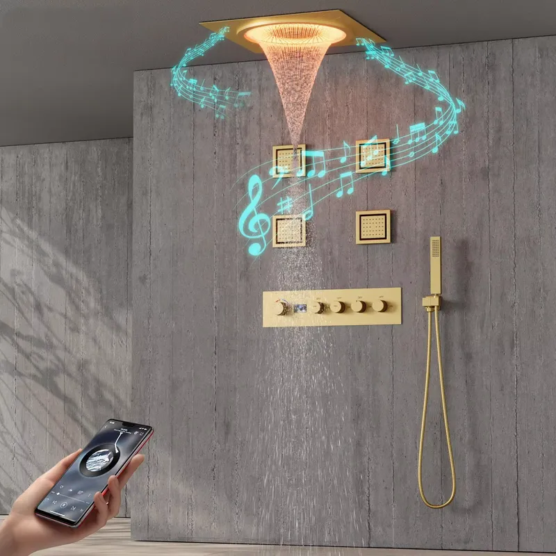 Smart LED Shower Set Bathroom  - Spa&Wellness Earth City Шелепиха recension och pris
