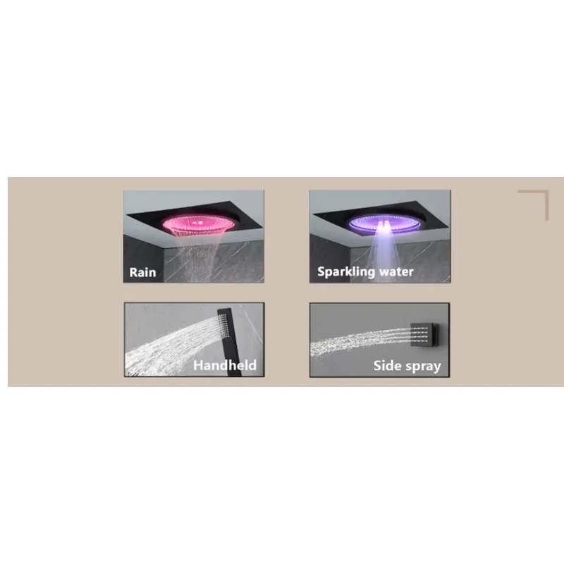 Smart LED Shower Set Bathroom  - Spa&Wellness Earth City Шелепиха recension och pris