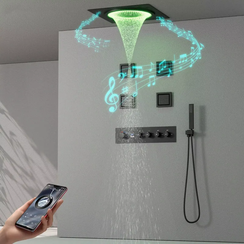 Smart LED Shower Set Bathroom  - Spa&Wellness Earth City Шелепиха recension och pris
