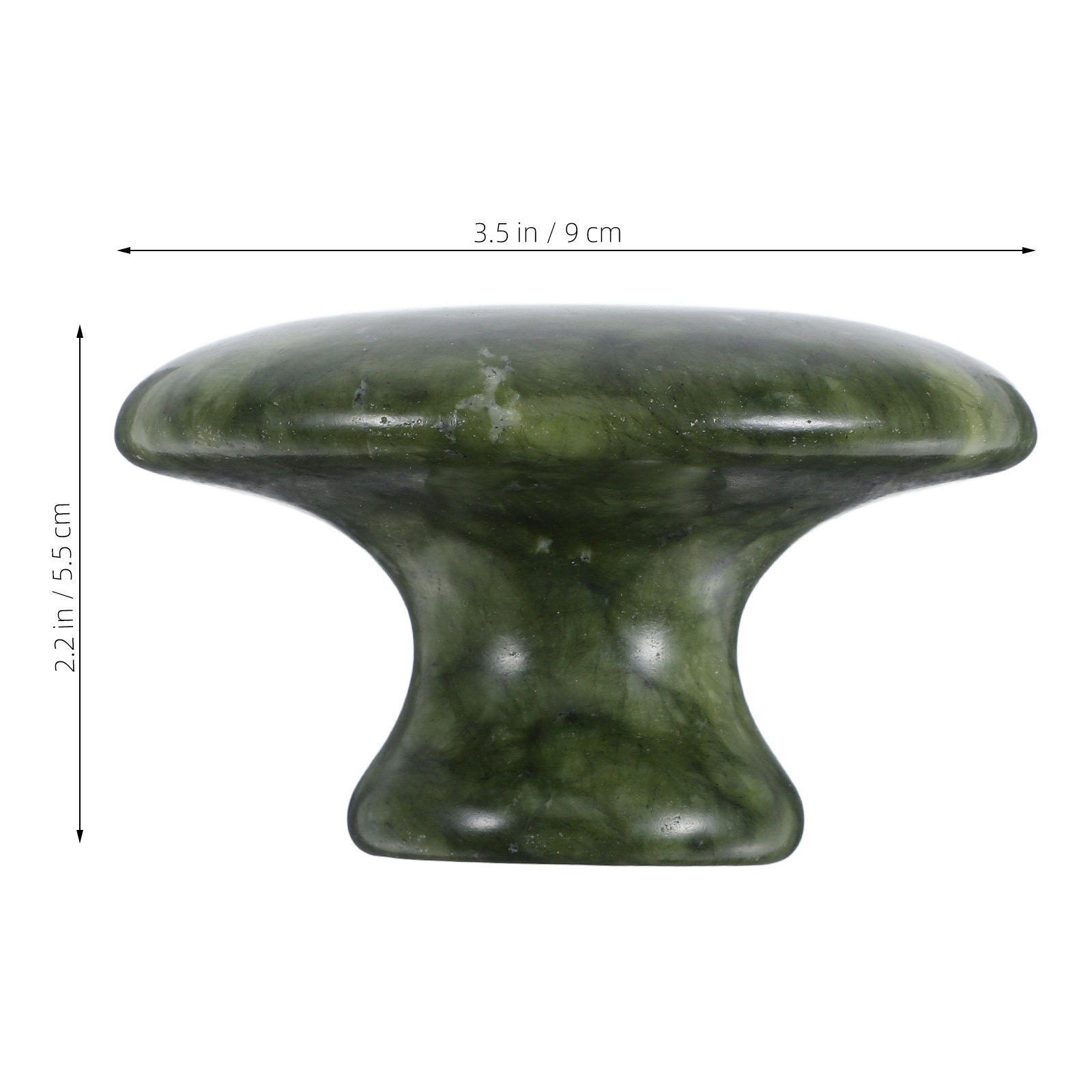 Mushroom Shaped Jade Massage S - Spa Wellness Massage recension och pris
