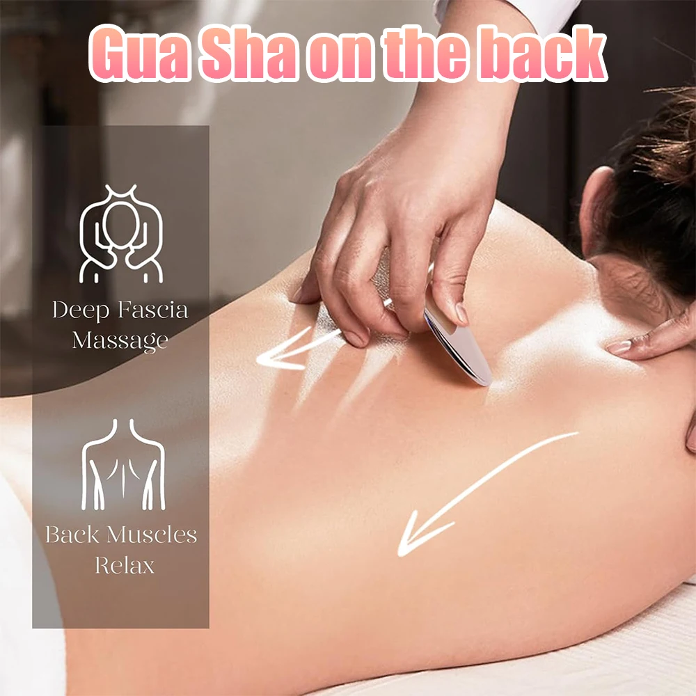 Gua Sha Facial Massage Stainle - Spa Wellness Massage recension och pris