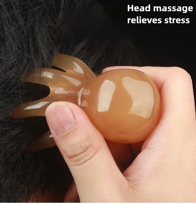 Portable Resin Octopus Comb  S - Spa Wellness Massage recension och pris