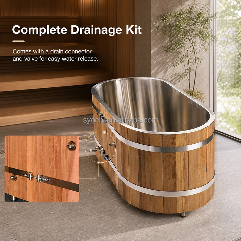 Luxury Stainless Steel Cold Pl - Wellness Spa With Hotel recension och pris