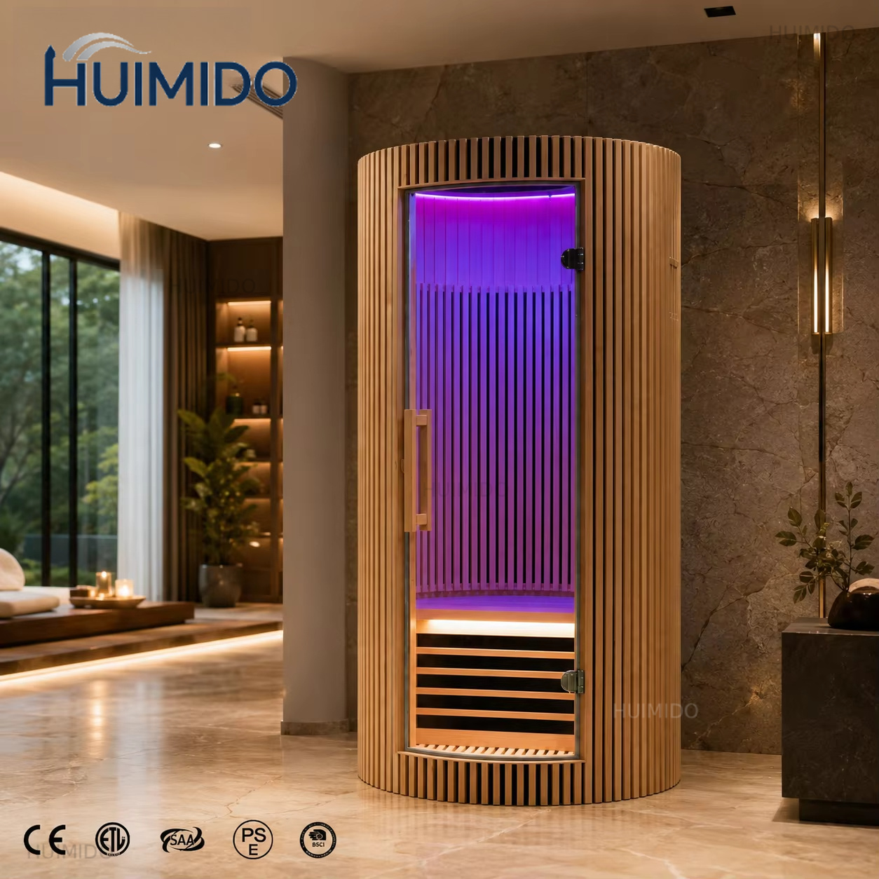 Deluxe Indoor Infrared Sauna C - Spa Wellness Family recension och pris