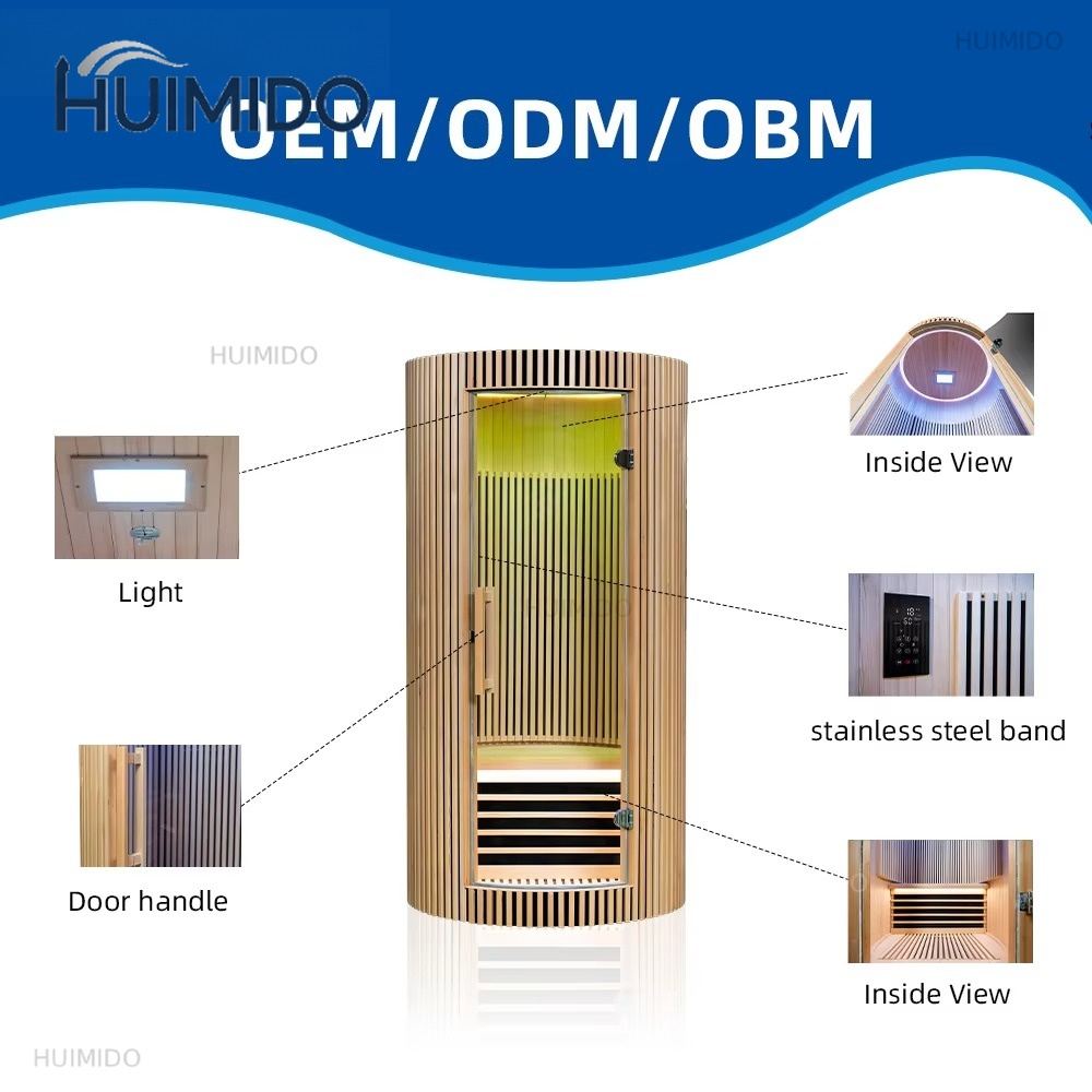 Deluxe Indoor Infrared Sauna C - Spa Wellness Family recension och pris