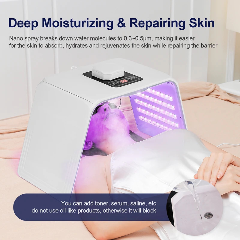 7 Colors LED Photon Beauty Mas - Spa&Wellness Earth City Шелепиха recension och pris