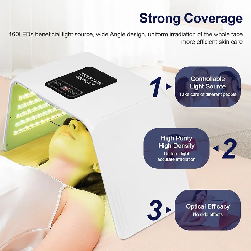 7 Colors LED Photon Beauty Mas - Spa&Wellness Earth City Шелепиха recension och pris