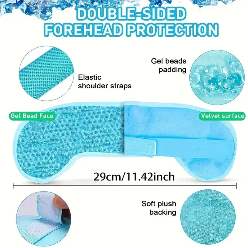 Hot/Cold Gel Bead Migraine Wra - Spa Wellness Massage recension och pris