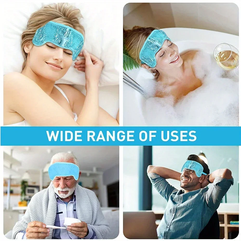 Hot/Cold Gel Bead Migraine Wra - Spa Wellness Massage recension och pris