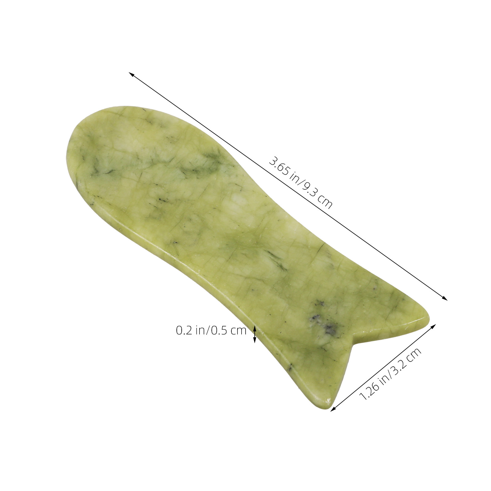 2Pcs Natural Jade Gua Sha Scra - Spa Wellness Massage recension och pris
