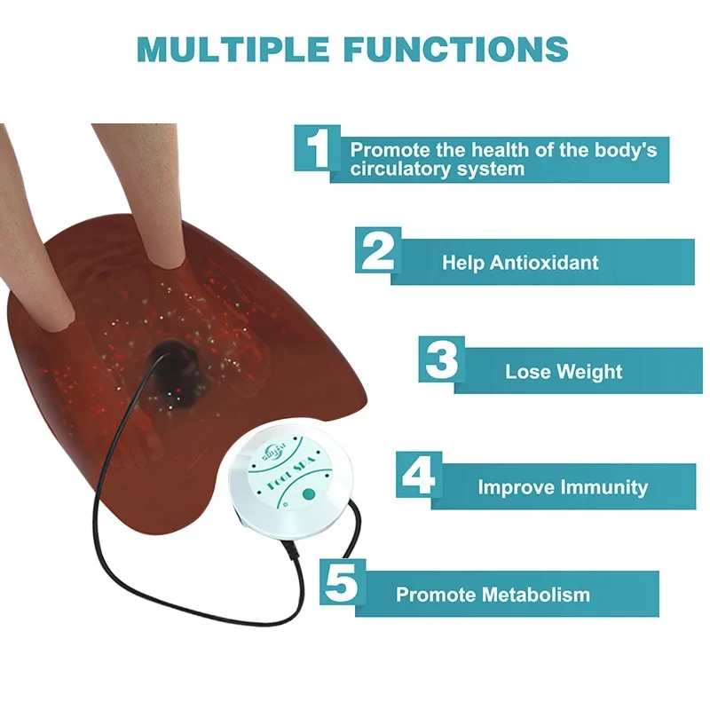Foot Detox Device Ionic with B - Spa Wellness Massage recension och pris