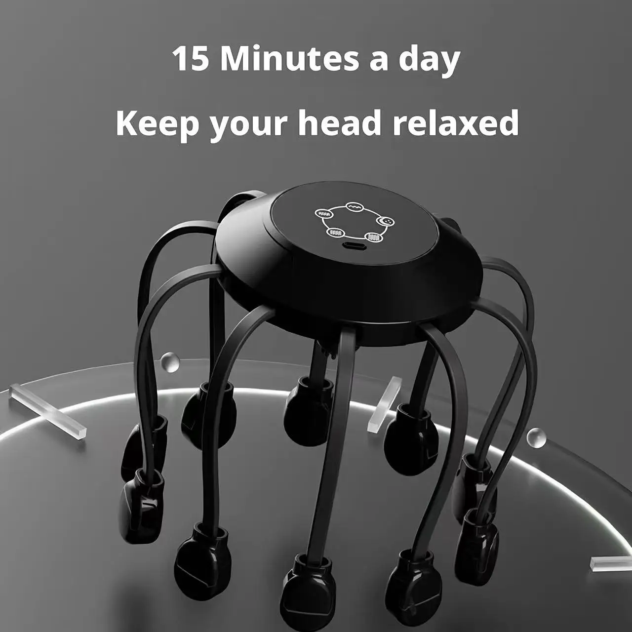 Electric Octopus Head Massager - Spa Wellness Massage recension och pris