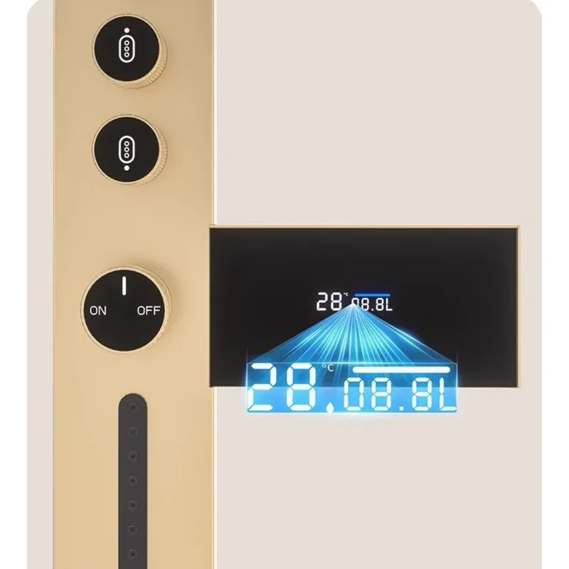 Brass Rainfall Shower Panel Se - Spa&Wellness Earth City Шелепиха recension och pris